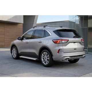 Бокові пороги Maya V2 (2 шт., Алюміній) Ford Kuga/Escape 2019- рр. фото 1