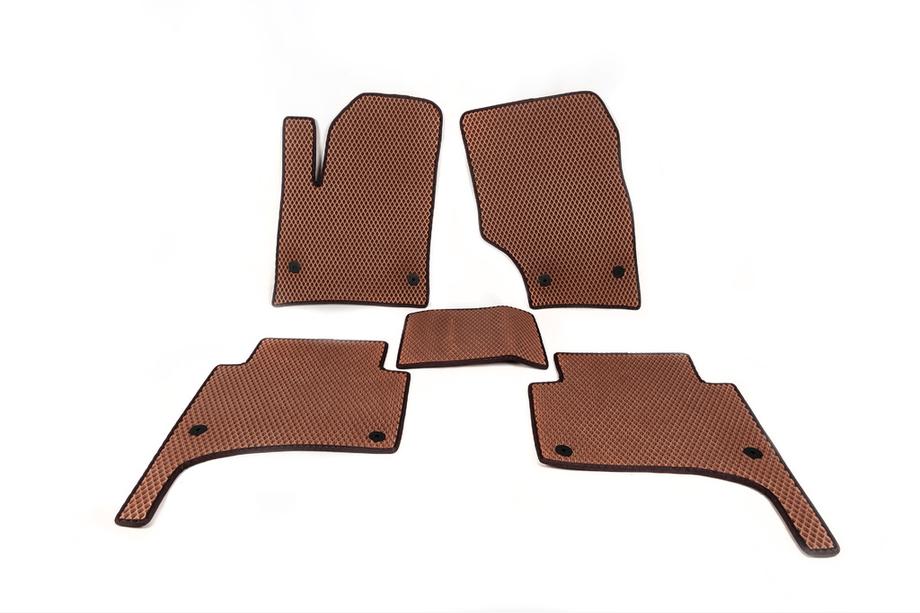 Volkswagen Touareg 2002-2010 рр. Килимки EVA (цегляні) Фото 1