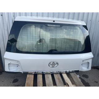 Кришка багажника верхня 2016+ біла (USED, оригінал) Toyota Land Cruiser 200 2007-2021 рр. фото 2