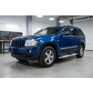 Бокові пороги Mevsim Grey (2 шт., Алюміній) Jeep Grand Cherokee WK 2004-2010 рр. фото 1