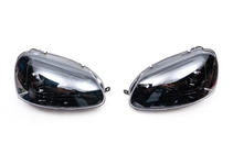 Volkswagen Golf 5 2003-2009 рр. Передня оптика з LED вогнями Black (2 шт) фото 3