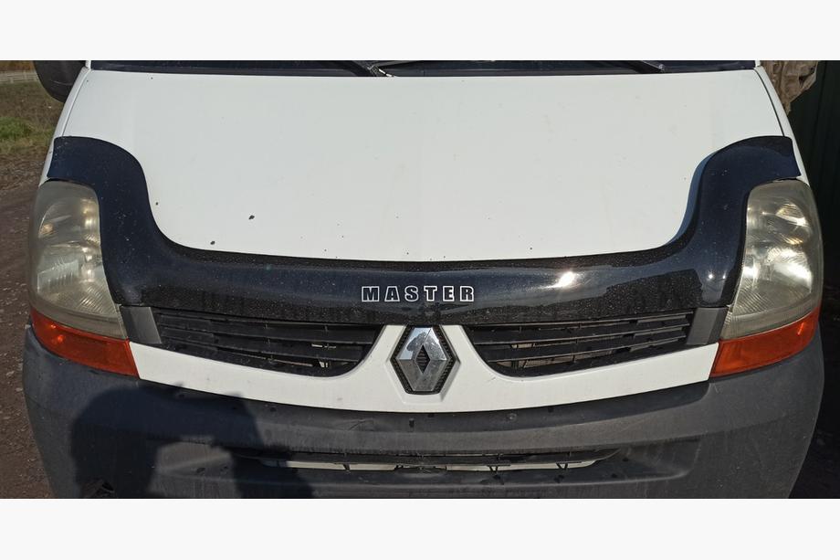 Renault Master 1998-2010 рр. Дефлектор капота (VIP) Image