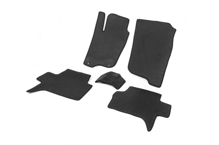 Mitsubishi Pajero Sport 2008-2015 рр. Килимки EVA (чорні) Фото 11