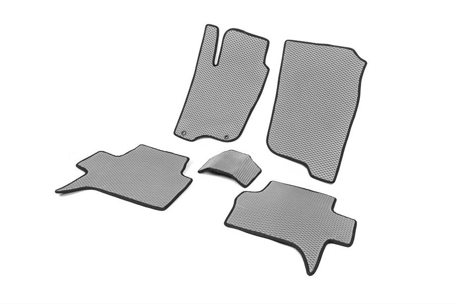 Mitsubishi Pajero Sport 2008-2015 рр. Килимки EVA (сірі) Фото 4