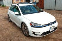 Volkswagen Golf 7/E-Golf 2012-2020 рр. Рейлінги OmsaLine Solid (2 шт, чорні) фото 8