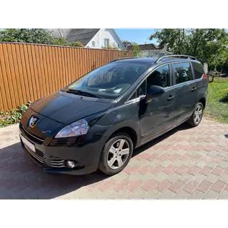 Рейлінги OmsaLine Solid (2 шт, чорні) Peugeot 5008 2009-2016 рр. фото 4