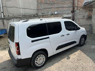 Peugeot Partner/Rifter 2019- рр. Рейлінги OmsaLine Solid (2 шт, сірі) фото 2