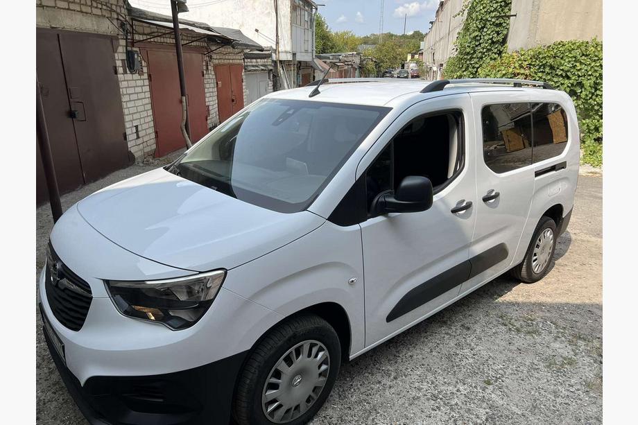 Peugeot Partner/Rifter 2019- рр. Рейлінги OmsaLine Solid (2 шт, сірі) Image