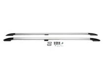 Ford Custom 2013-2022 рр. Рейлінги OmsaLine Solid (2 шт, сірі) фото 2