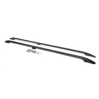 Рейлінги OmsaLine Solid (2 шт, чорні) фото 1