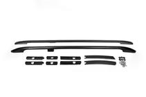 Ford Connect 2014-2021 рр. Рейлінги OmsaLine Solid (2 шт, чорні) довга база фото 2