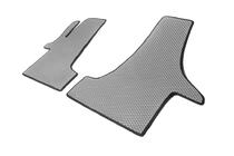 Volkswagen T5 Transporter 2003-2010 рр. Килимки EVA (сірі, передні, для 2 + 1) фото 2