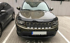 Jeep Compass 2006-2016 рр. Дефлектор капота 2010-2016 (VIP) фото 1