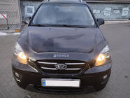 Kia Carens 1999-2012 рр. Дефлектор капота 2006-2012 (VIP) фото 2