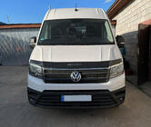 Volkswagen Crafter 2016- рр. Дефлектор капота (VIP) фото 1