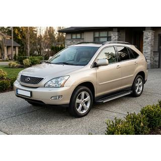 Бокові пороги Maya V1 (2 шт., Алюміній) Lexus RX 2003-2009 рр. фото 1