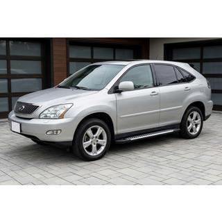 Бокові пороги Line (2 шт., Алюміній) Lexus RX 2003-2009 рр. фото 1