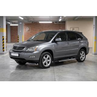 Бокові пороги RedLine (2 шт., Алюміній) Lexus RX 2003-2009 рр. фото 1