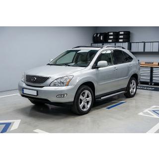 Бокові пороги Vision New Black (2 шт., Алюміній) Lexus RX 2003-2009 рр. фото 1