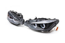 BMW 3 серія F30/F31 2012-2019 рр. Передні фари Xenon з LED габаритом 2012-2015 (2 шт) Чорна фото 5