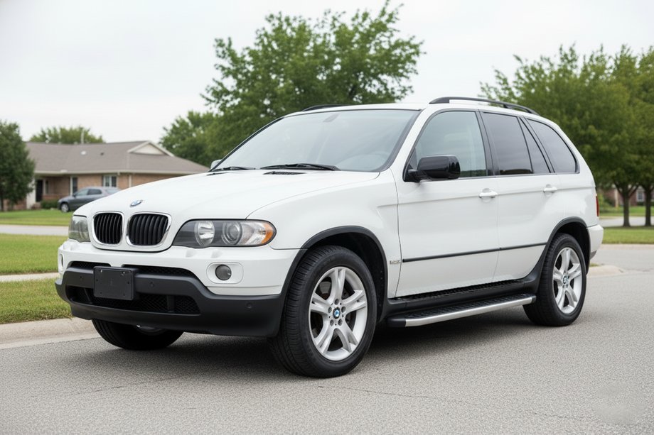 BMW X5 E53 1999-2006 рр. Бокові пороги Fullmond (2 шт, алюм.) Image