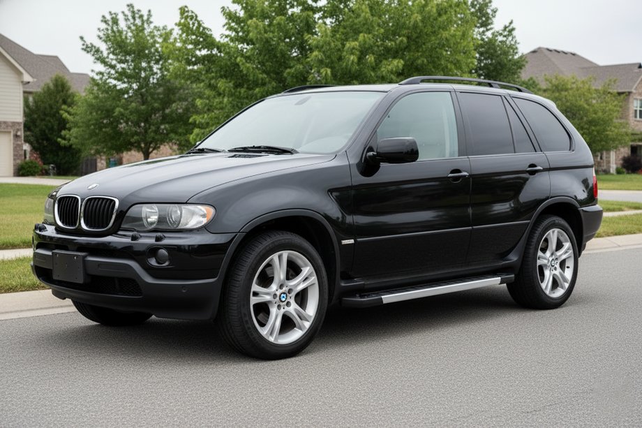 BMW X5 E53 1999-2006 рр. Бокові пороги RedLine (2 шт, алюм.) Image