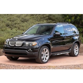 Бокові пороги Sunrise (2 шт, алюм.) BMW X5 E53 1999-2006 рр. фото 1