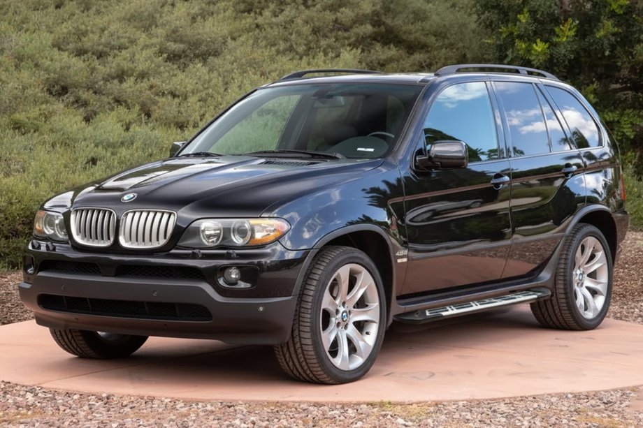 BMW X5 E53 1999-2006 рр. Бокові пороги Sunrise (2 шт, алюм.) Image