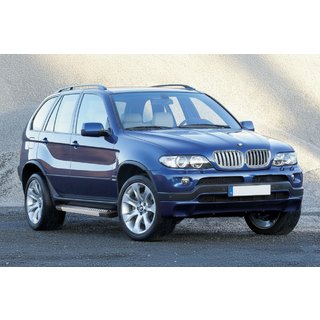 Бокові пороги Vision New Grey (2 шт, алюм.) BMW X5 E53 1999-2006 рр. фото 1