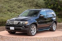 BMW X5 E53 1999-2006 рр. Бокові пороги Maya Blue (2 шт, алюм.) фото 1