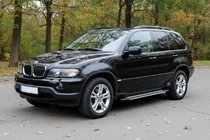 BMW X5 E53 1999-2006 рр. Бокові пороги Rainbow (2 шт, алюм.) фото 1