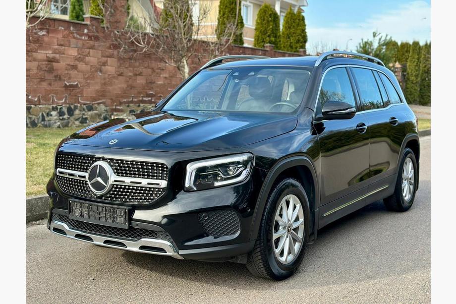 Mercedes GLB X247 2019- рр. Передня решітка Diamond Silver (для Base 2019-2023) З місцем під камеру Фото 3