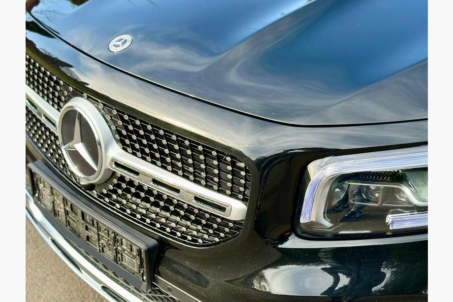 Mercedes GLB X247 2019- рр. Передня решітка Diamond Silver (для Base 2019-2023) З місцем під камеру Фото 5