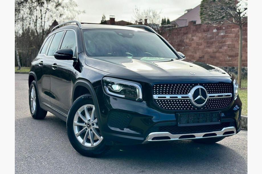 Mercedes GLB X247 2019- рр. Передня решітка Diamond Silver (для Base 2019-2023) З місцем під камеру Фото 4