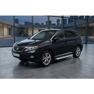 Бокові пороги Maya V2 (2 шт, алюміній) Lexus RX 2009-2015 рр. фото 1