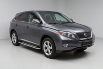 Lexus RX 2009-2015 рр. Бокові пороги Maydos V2 (2 шт, алюміній) фото 1