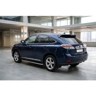 Бокові пороги Maydos V1 (2 шт, алюміній) Lexus RX 2009-2015 рр. фото 1