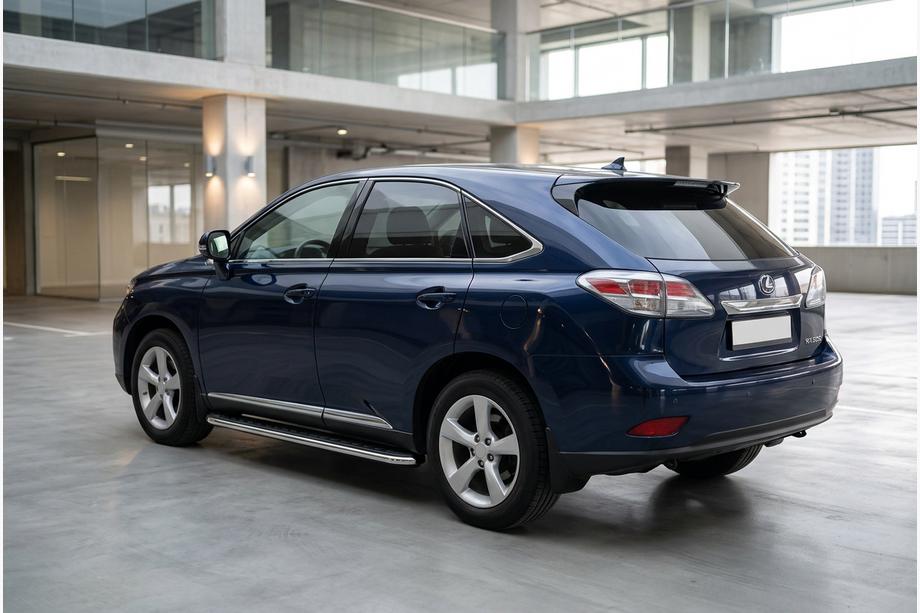 Lexus RX 2009-2015 рр. Бокові пороги Maydos V1 (2 шт, алюміній) Image
