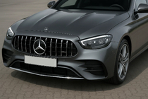 Mercedes E-сlass W213 2016-2023 рр. Передня решітка Panamericana GT (AMG Line, 2020-2023) фото 1