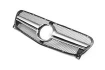 Mercedes GLA X156 2014-2019 рр. Передня решітка AMG Silver (2014-2016) фото 4