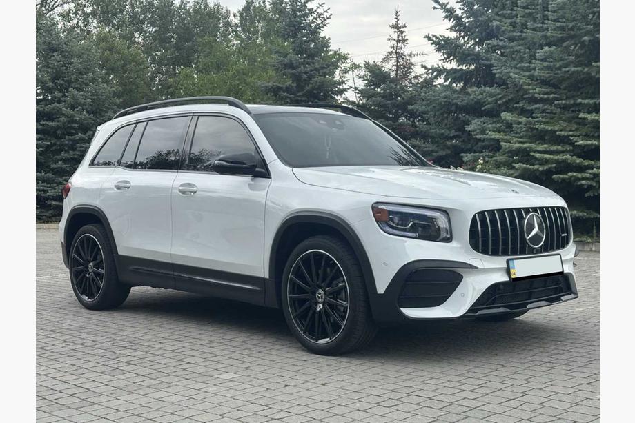 Mercedes GLB X247 2019- рр. Передня решітка Panamericana GT (для AMG-Line 2019-2023) Фото 6