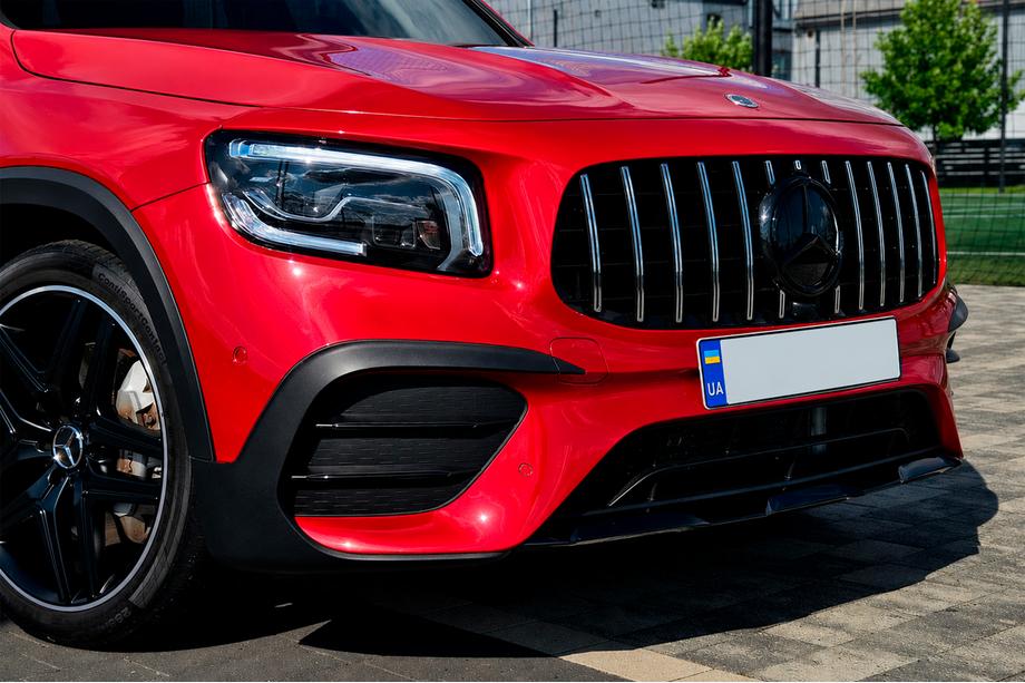 Mercedes GLB X247 2019- рр. Передня решітка Panamericana GT (для AMG-Line 2019-2023) Фото 4