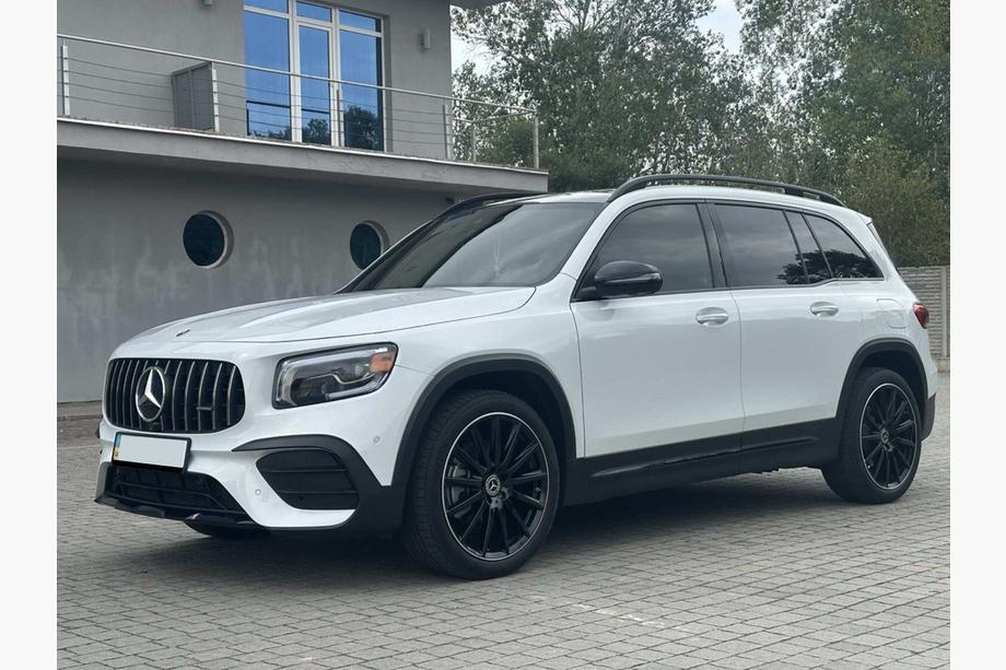 Mercedes GLB X247 2019- рр. Передня решітка Panamericana GT (для AMG-Line 2019-2023) Фото 7