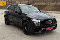 Mercedes GLC coupe C253 2016-2023 рр. Передня решітка GT Panamericana (для GLC 43 AMG/GLC 63 AMG/AMG-Line 2019-2022) фото 6
