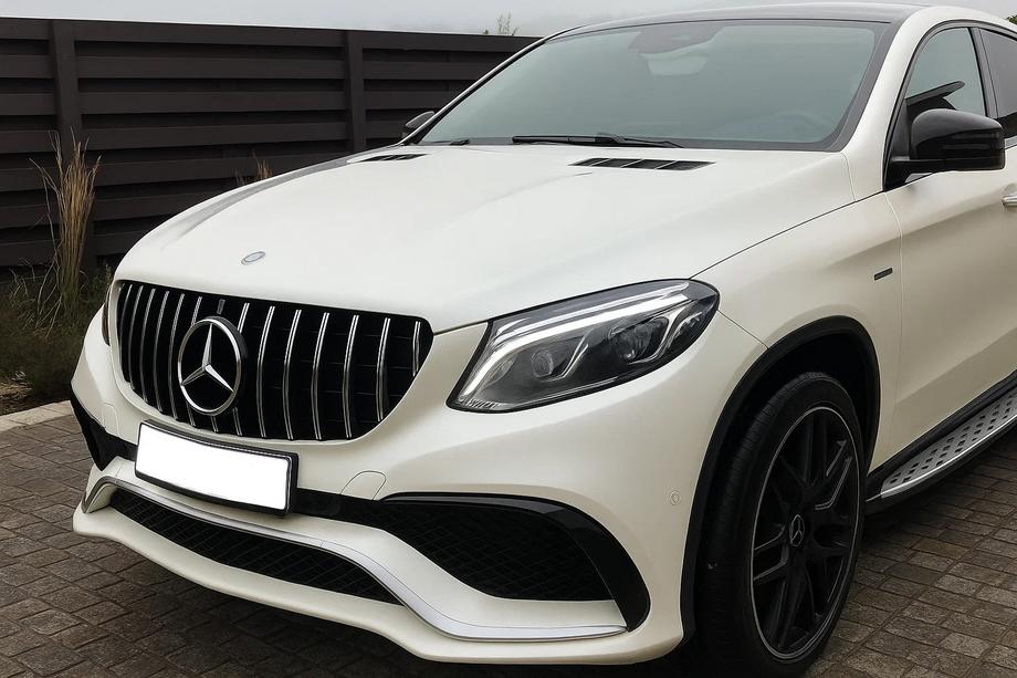 Mercedes GLE/ML class W166 2011-2018 рр. Тюнінг решітка GT Panamericana (для GLE63) Фото 1