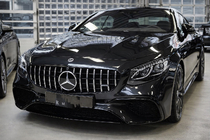 Mercedes S-class C217 Coupe 2014-2020 рр. Решітка радіатора BRB (2018-2021, для COUPE S63) фото 1