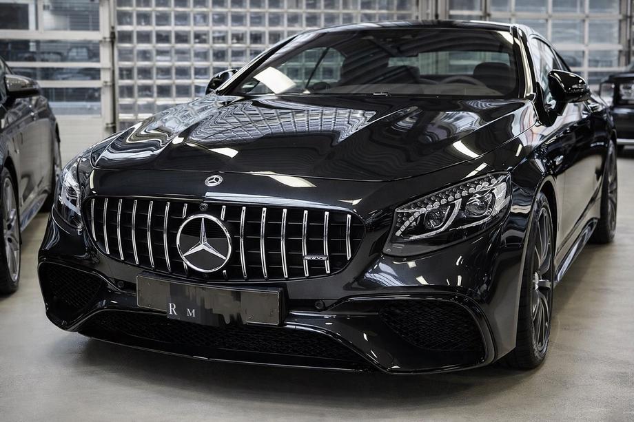 Mercedes S-class C217 Coupe 2014-2020 рр. Решітка радіатора BRB (2018-2021, для COUPE S63) Image