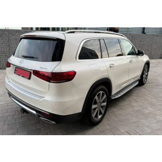 Бокові пороги (2 шт, OEM) Mercedes GLS X167 2019- рр. фото 3