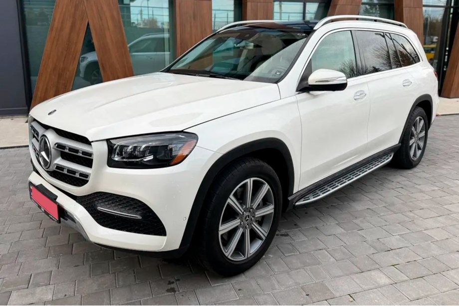 Mercedes GLS X167 2019- рр. Бокові пороги (2 шт, OEM)