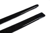 BMW 3 серія F30/F31 2012-2019 рр. Накладки на пороги EuroCap (під M-Sport пороги, чорний глянець) фото 12